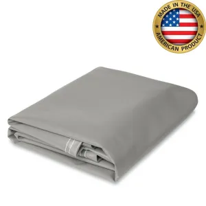 10 oz. Vinyl Tarp - Gray - 10' x 10'