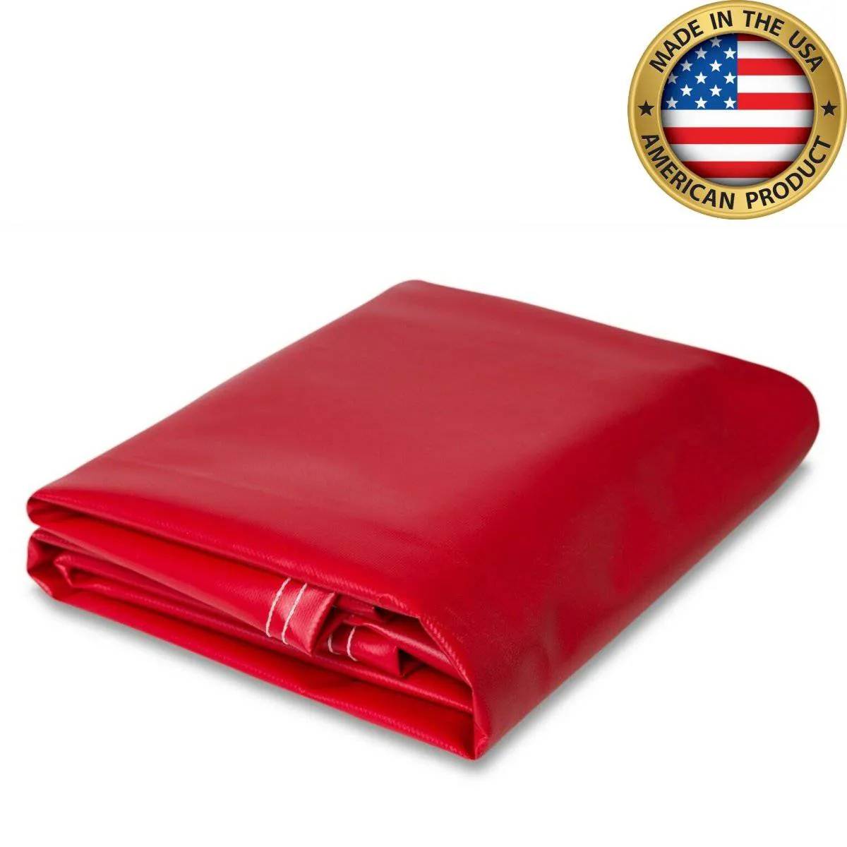 10 oz. Vinyl Tarp - Red - 16' x 20'