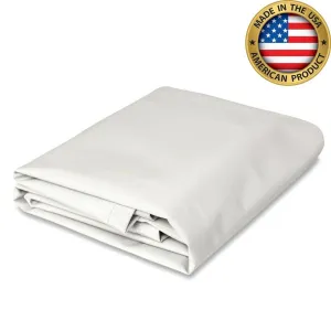 10 oz. Vinyl Tarp - White - 12' x 20'