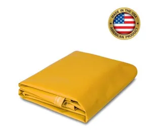 18 oz. Super Vinyl Tarp - Yellow - 16' x 20'