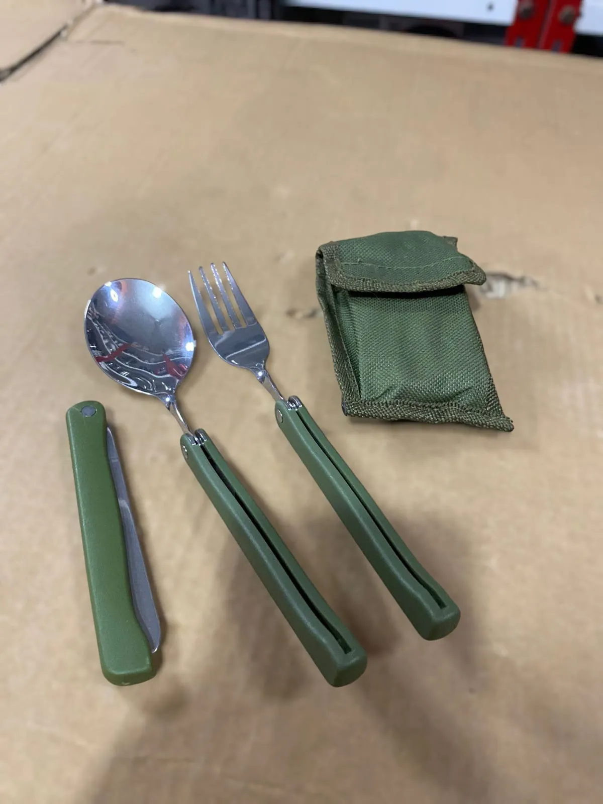 3 Pcs Camping Spoons Set