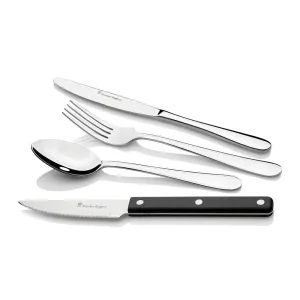 Albany 50 Piece Set with Steak Knives