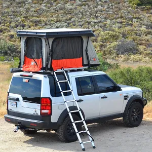 Badass Tents 2005-2016 Land Rover LR3/LR4/ Discovery 3/Discovery 4 CONVOY® Rooftop Tent w/ Low Mount Crossbars