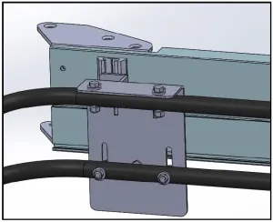 Basket Rack Mounting Kit for Big Country 4x4 Ostrich Wing Awning