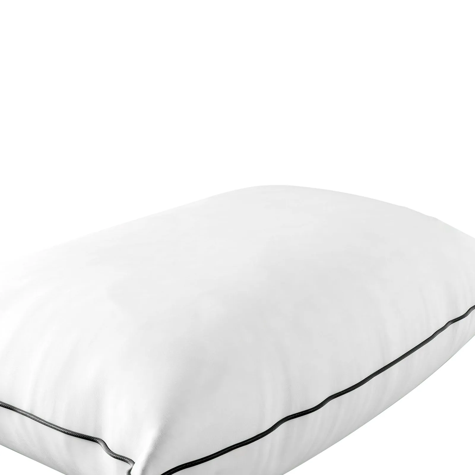 Bedra Pillow Duck Feather Down Standard Pillows Cotton Cover - Twin Pack