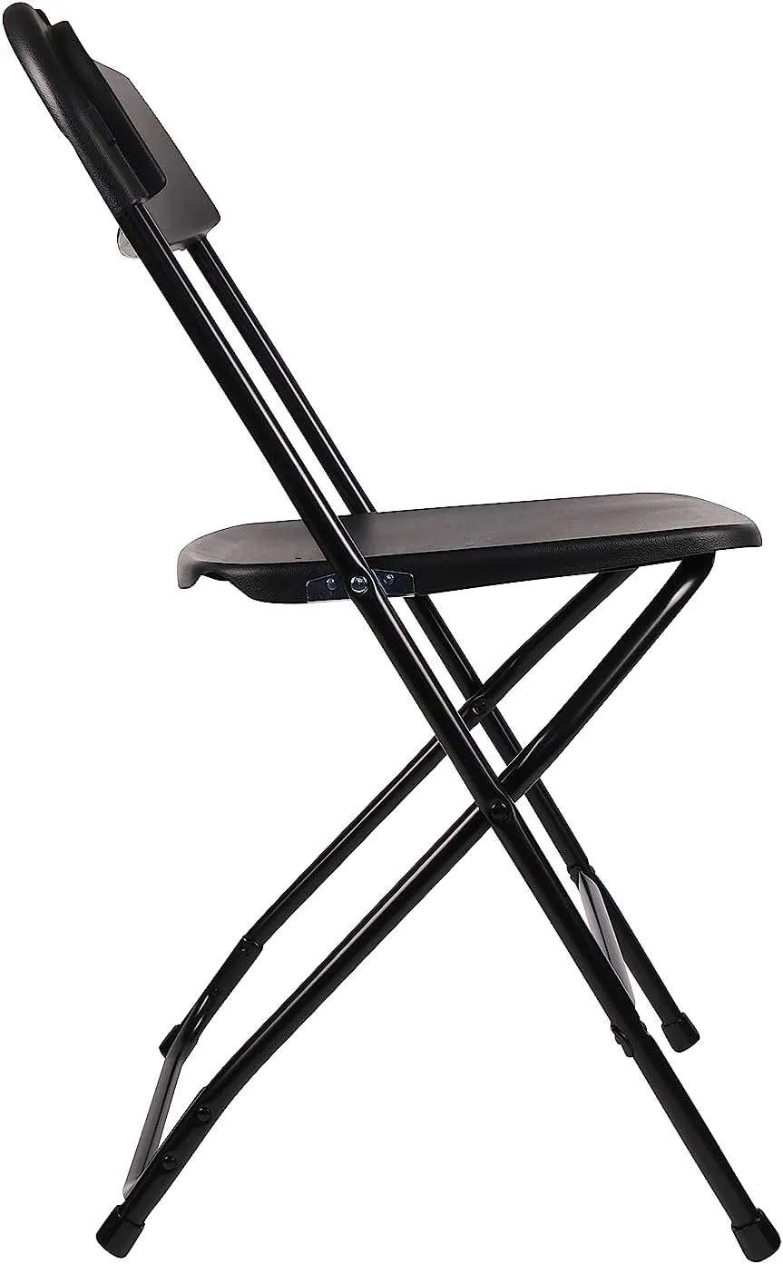 Black Plastic Folding Chair - In Store Only