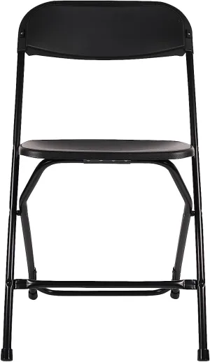 Black Plastic Folding Chair - In Store Only