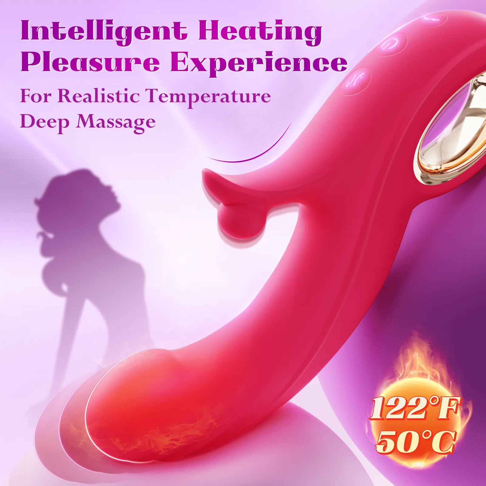 Calv - High Frequency Vibration ball and Smart Heating Vibrator