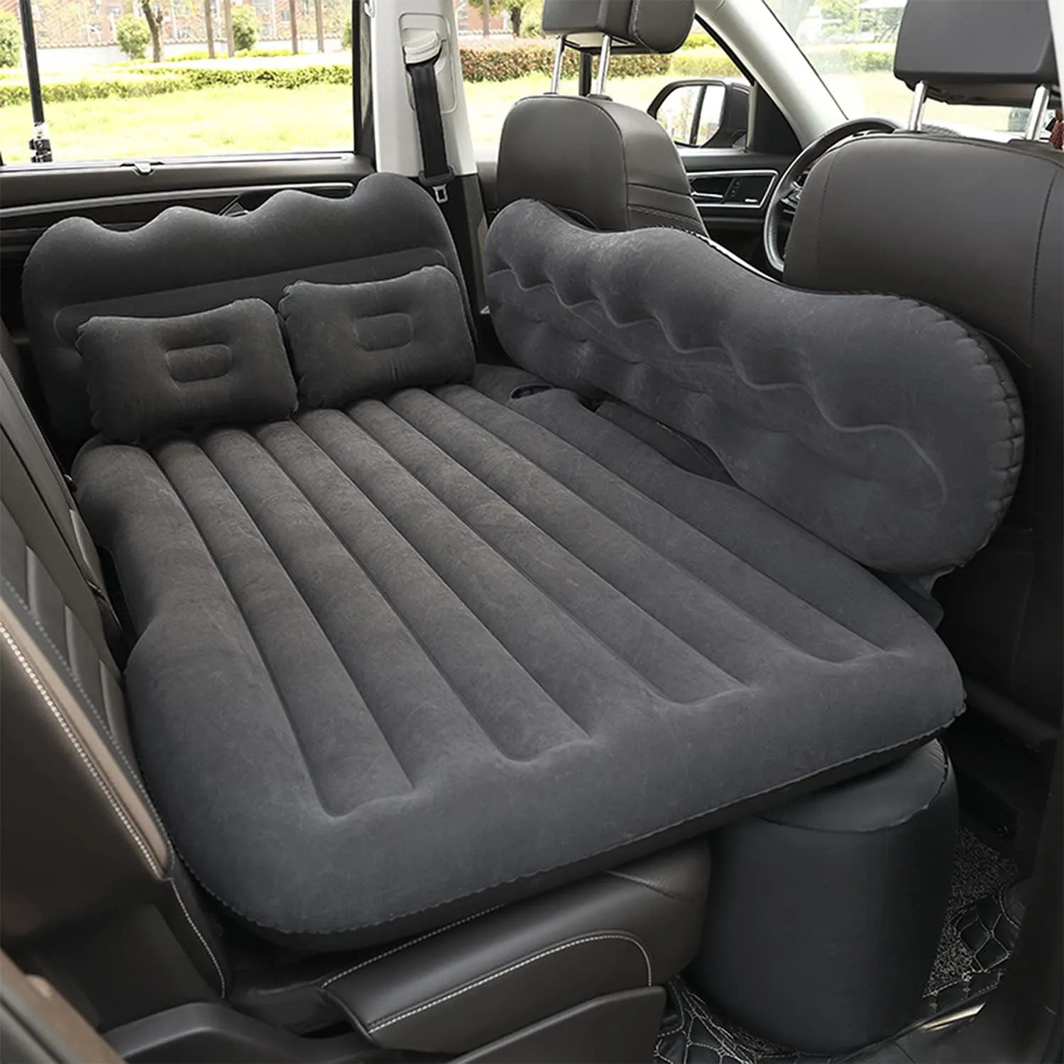 Car Air Mattress With 2 Pillows and Air Pump