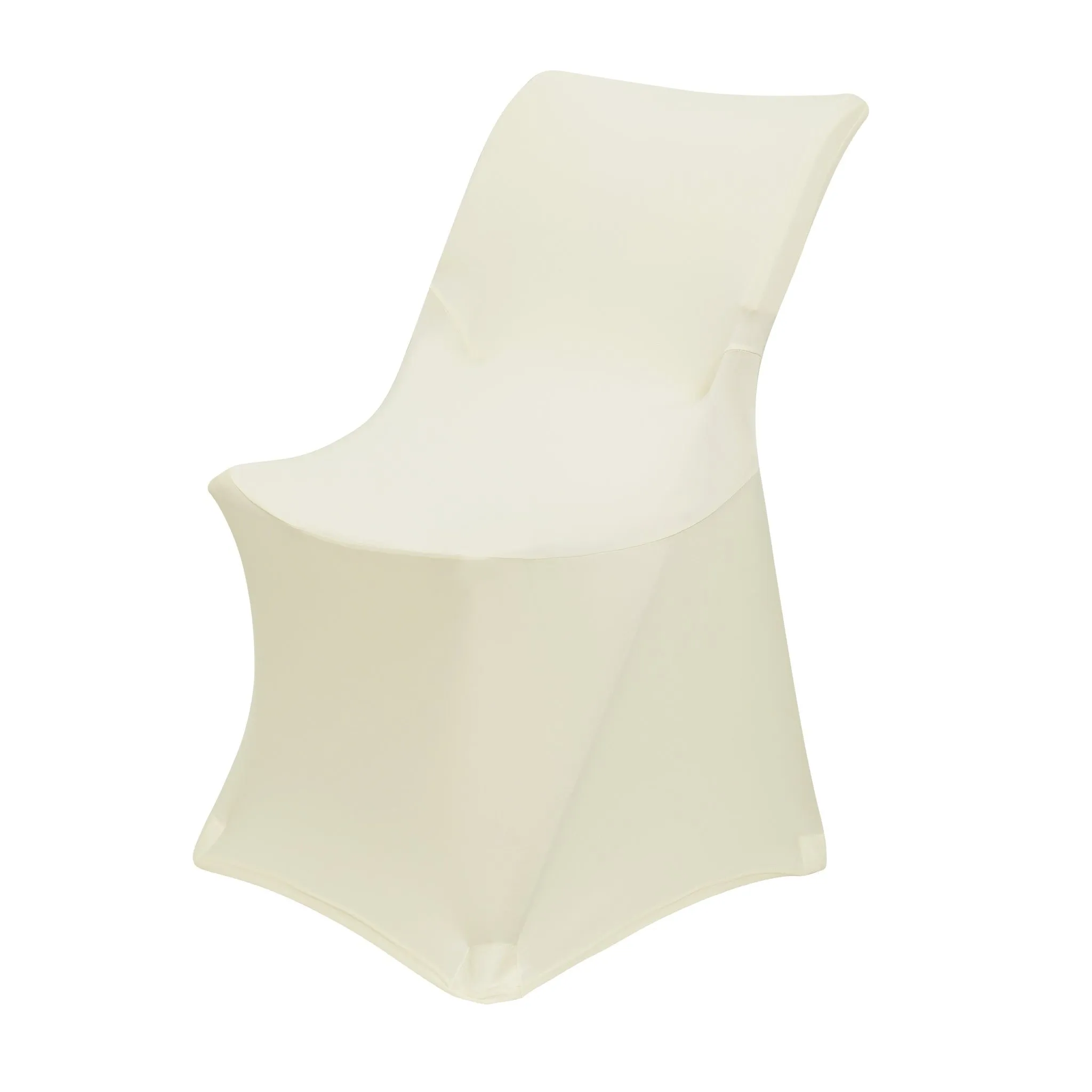 Classic Lifetime Spandex Folding Chair Cover - Ivory