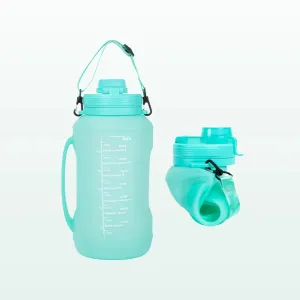 Collapsible Large Capacity Travel Water Bottle 67oz