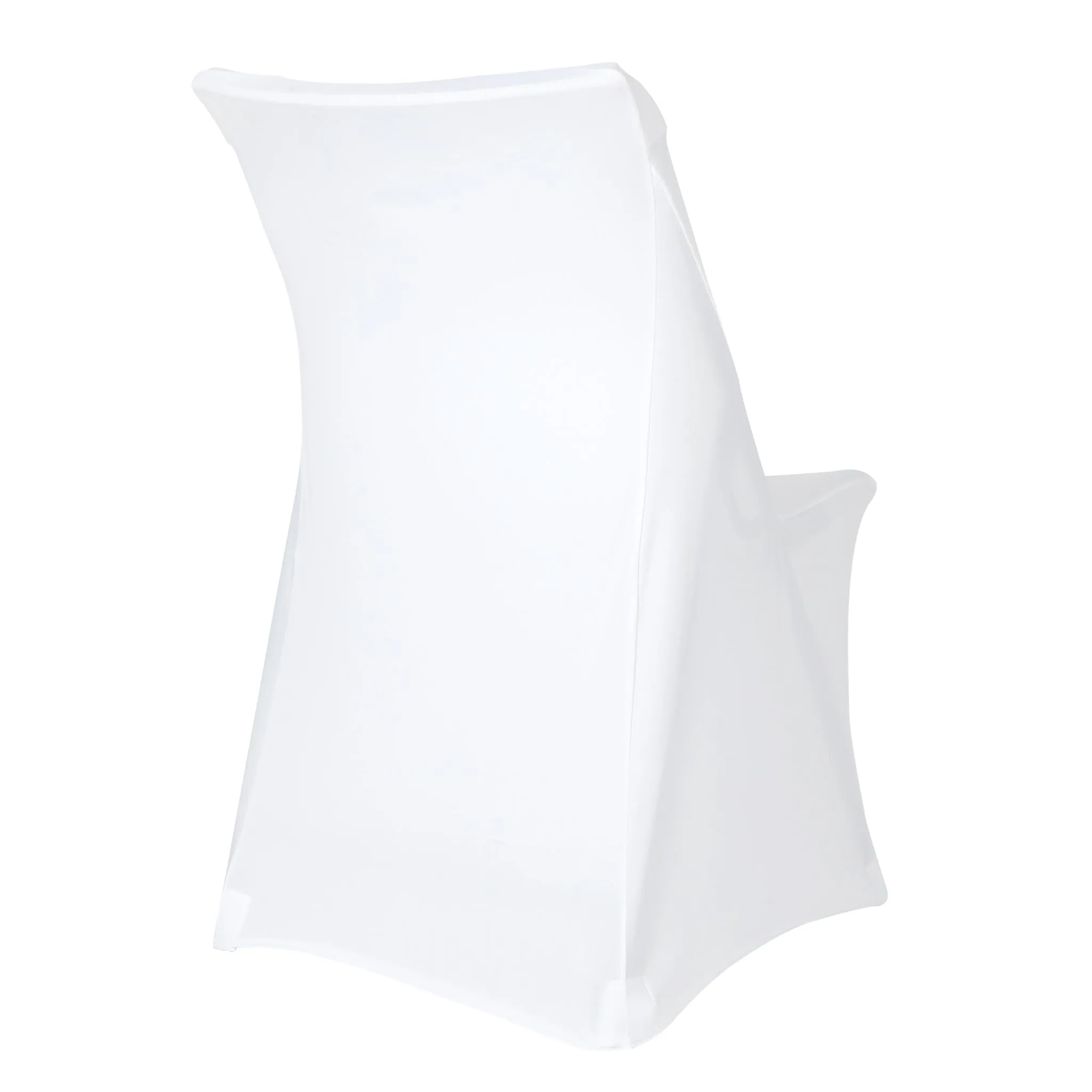 Contemporary Lifetime Spandex Folding Chair Cover - White