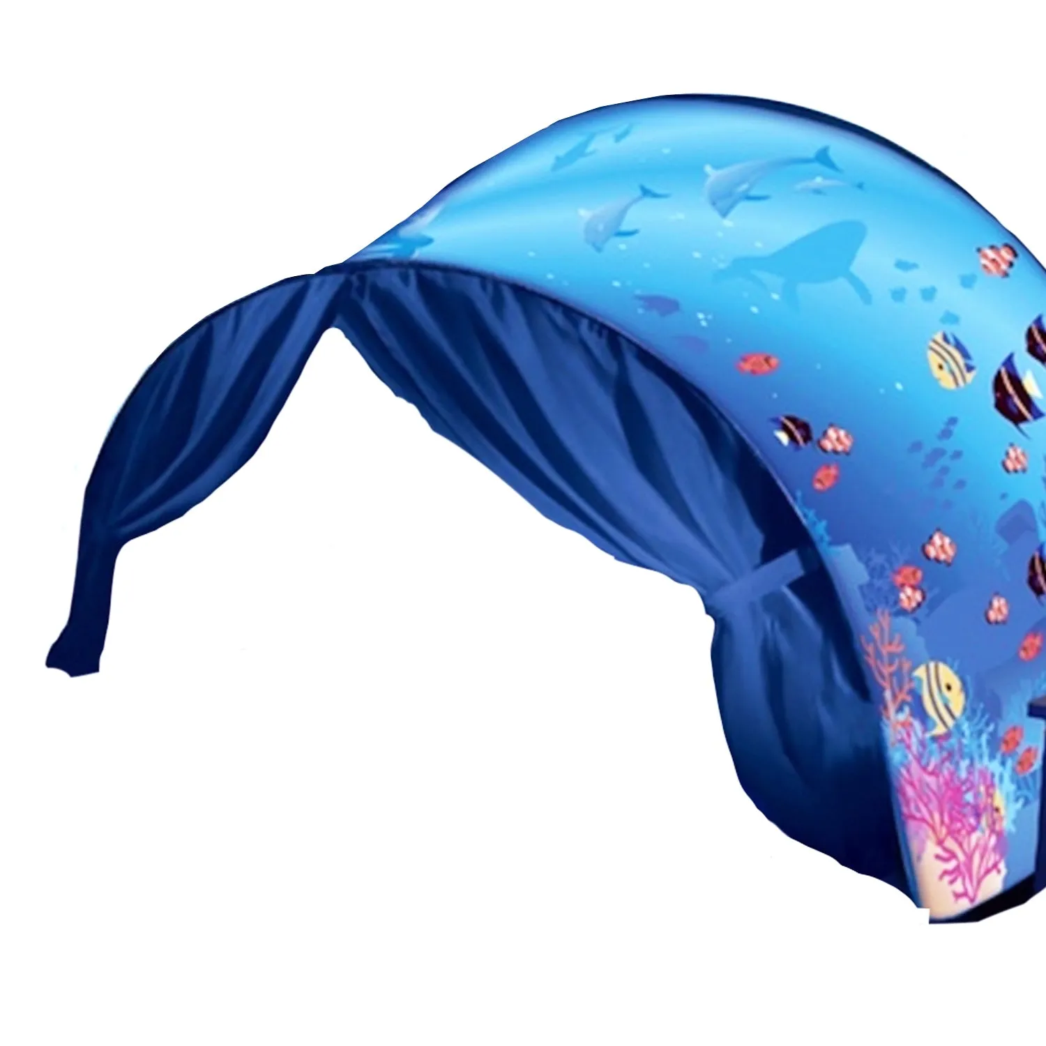 Dreamtents Fun Pop Up Tent - Undersea World - Twin (w/ Light) 2 Pk