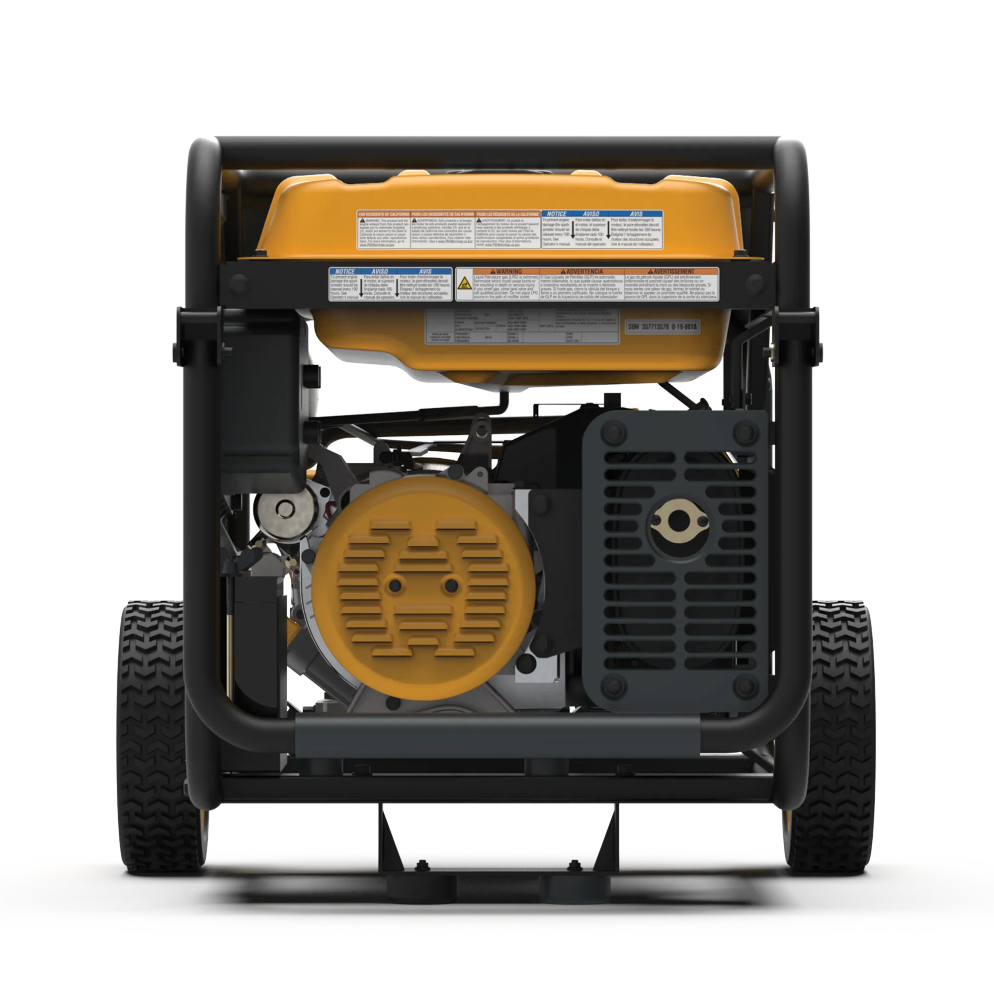 Dual Fuel Portable Generator 5700W Electric Start 120/240V