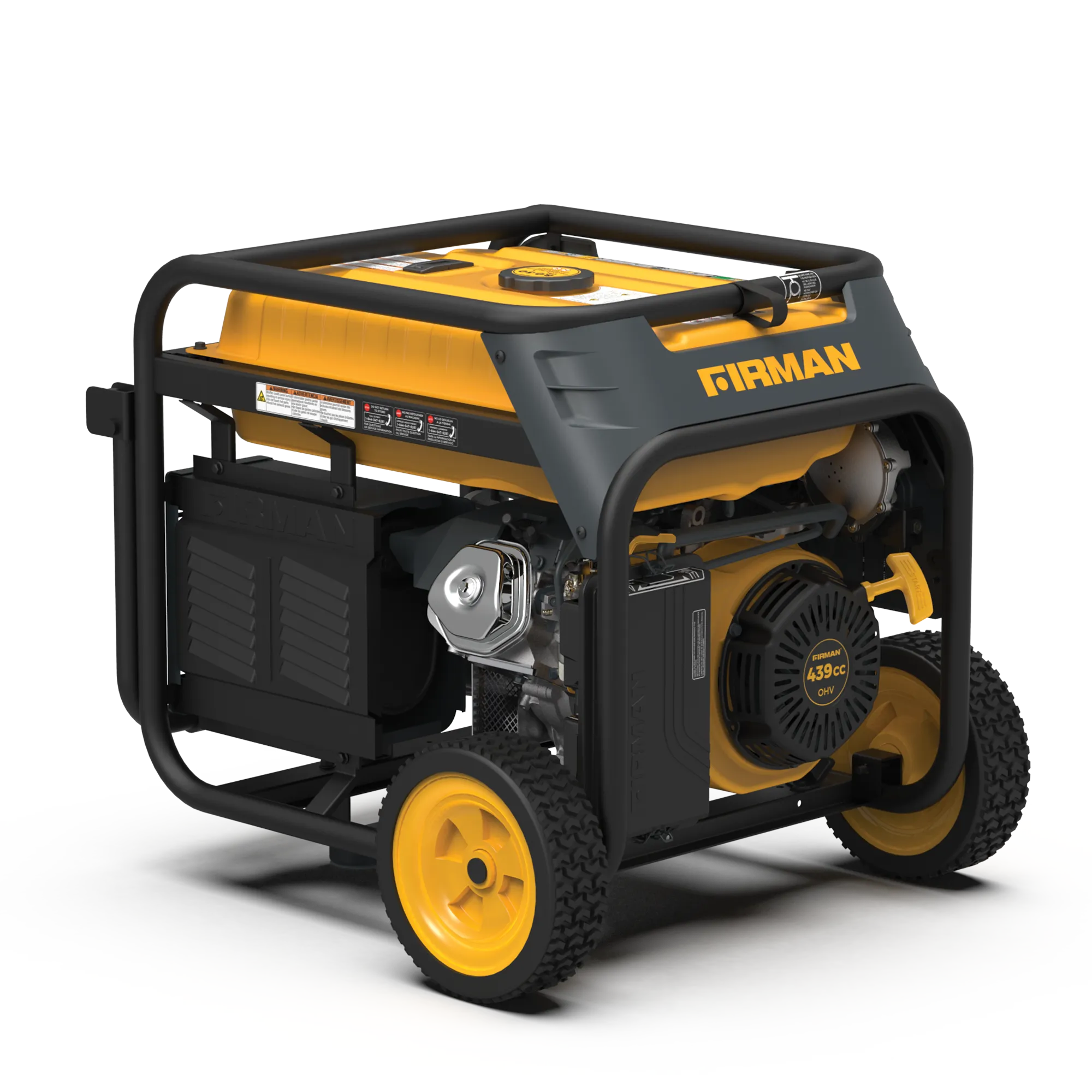 Dual Fuel Portable Generator 5700W Electric Start 120/240V