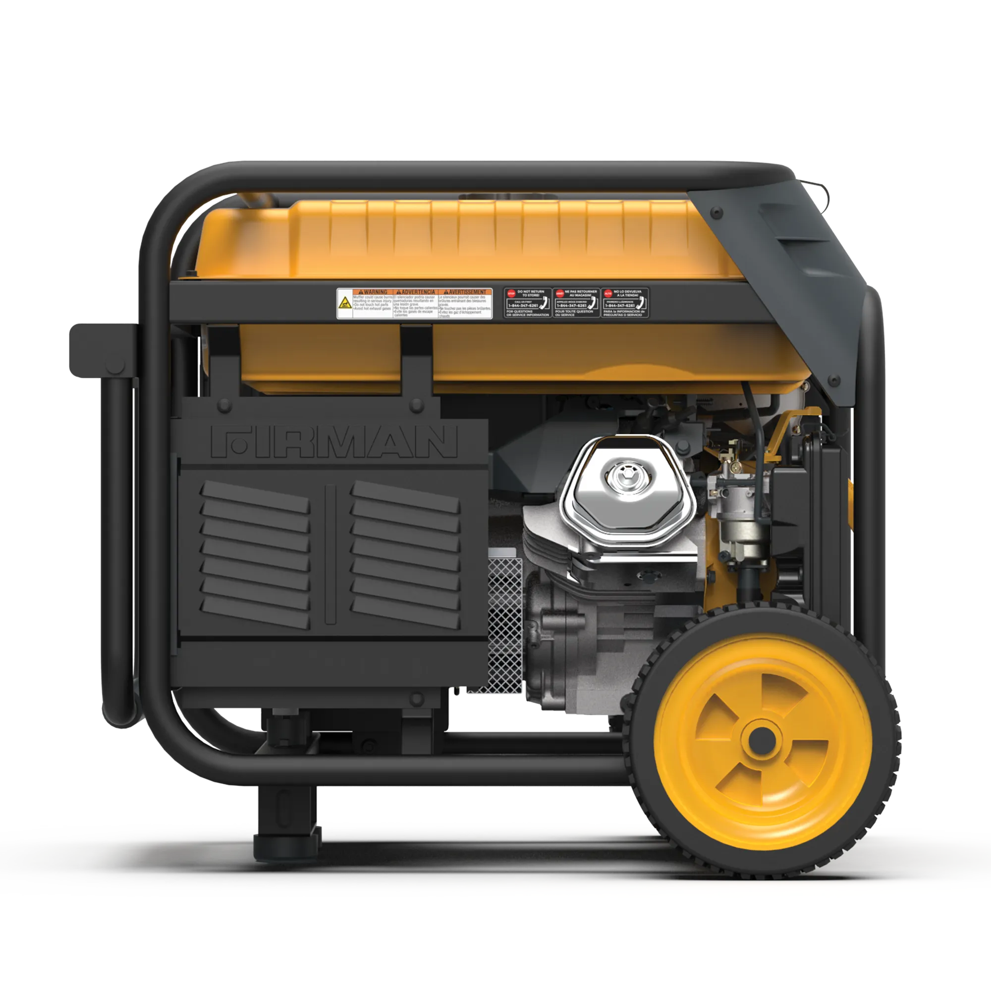 Dual Fuel Portable Generator 5700W Electric Start 120/240V