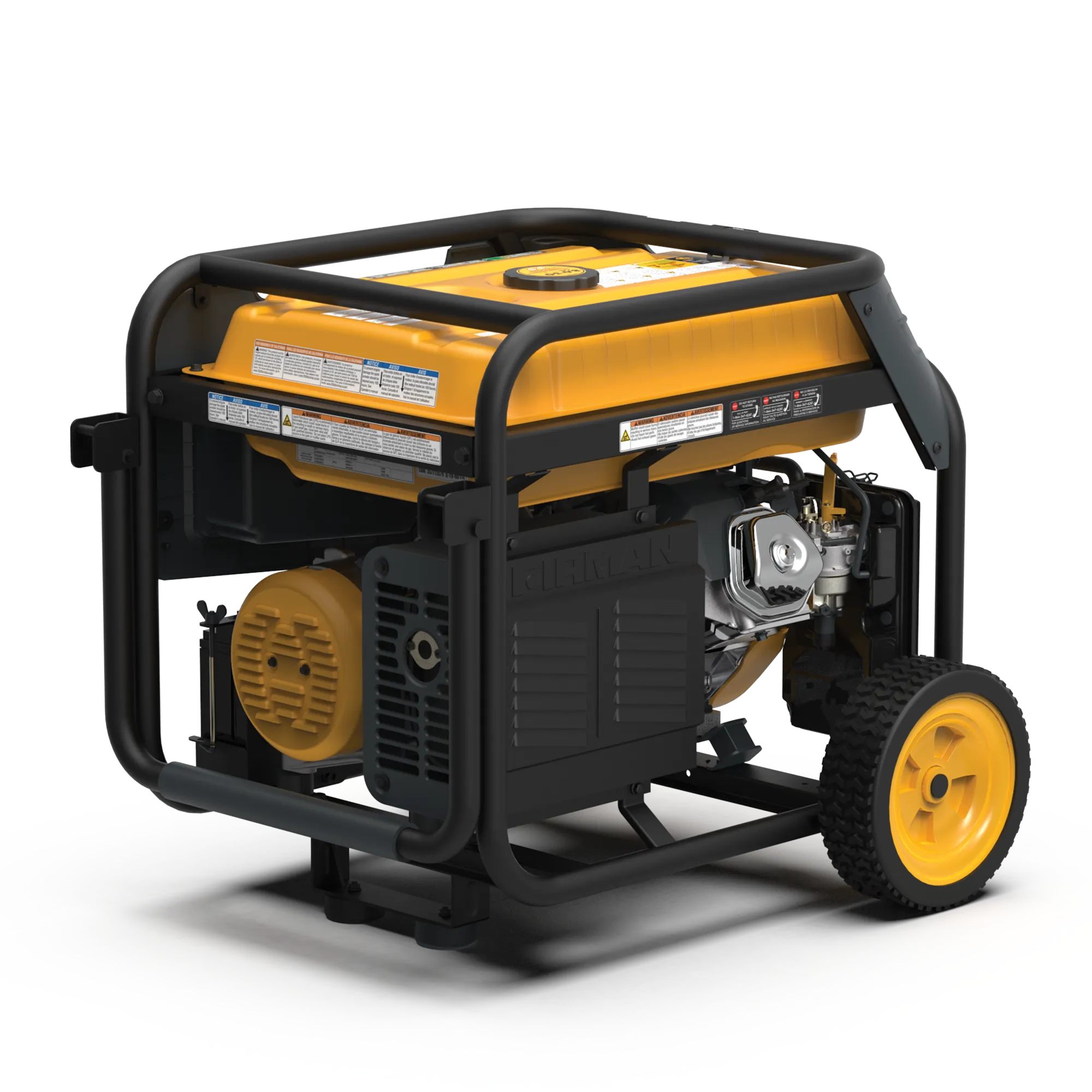 Dual Fuel Portable Generator 5700W Electric Start 120/240V