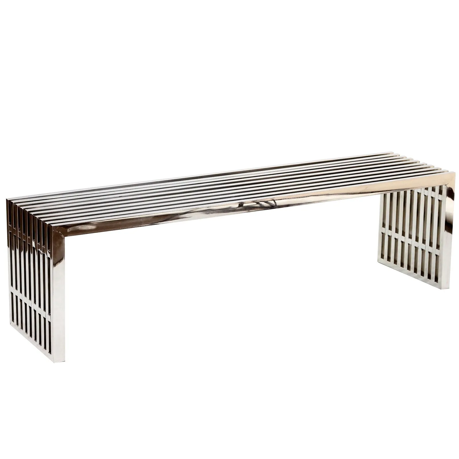 Durable Gridiron Large  Stainless Steel - Fancy Benches For Living Room