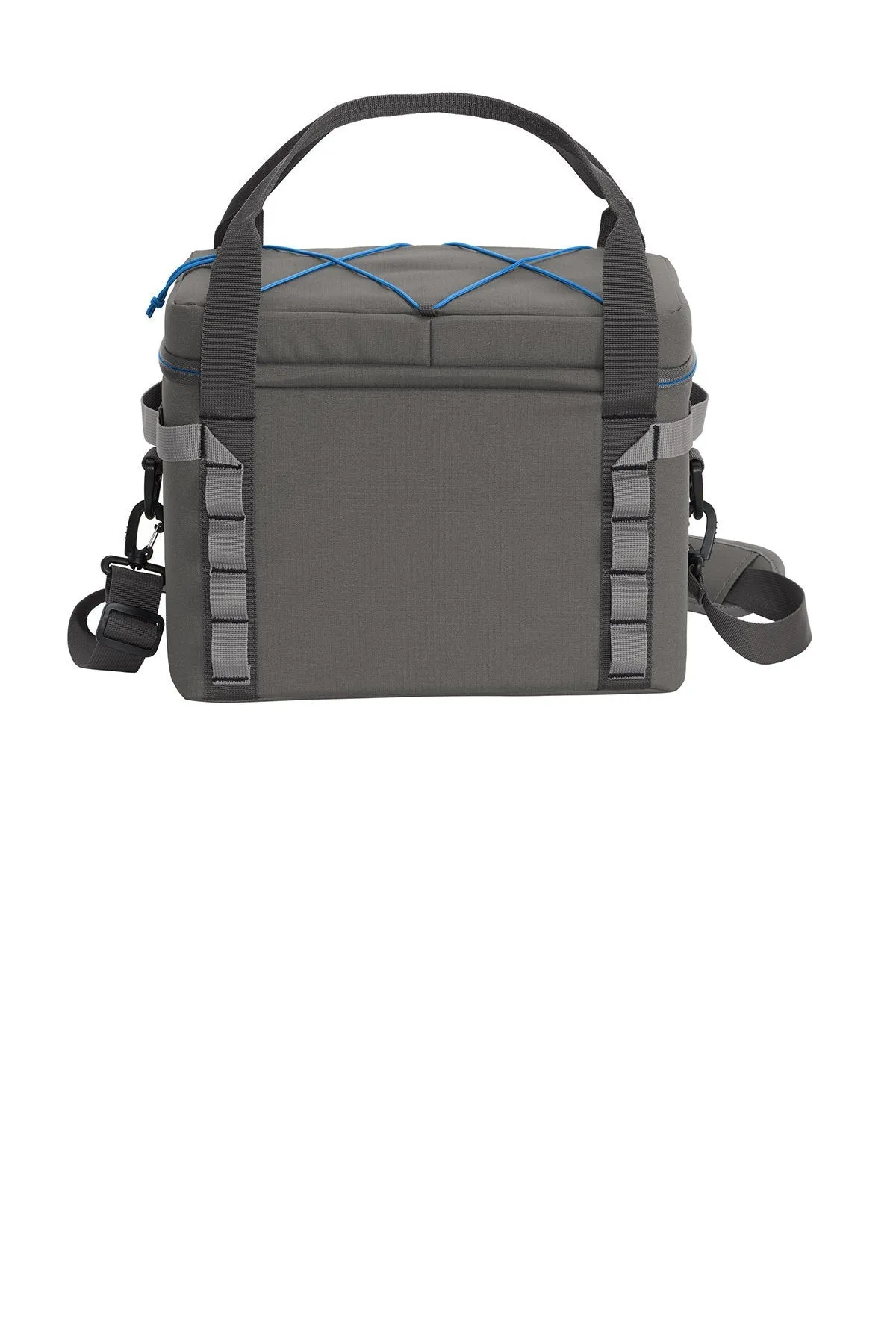 Eddie Bauer Max Cool 24-Can Customized Coolers, Metal Grey/Expedition Blue