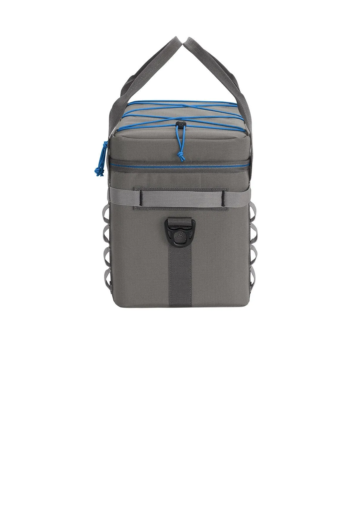 Eddie Bauer Max Cool 24-Can Customized Coolers, Metal Grey/Expedition Blue