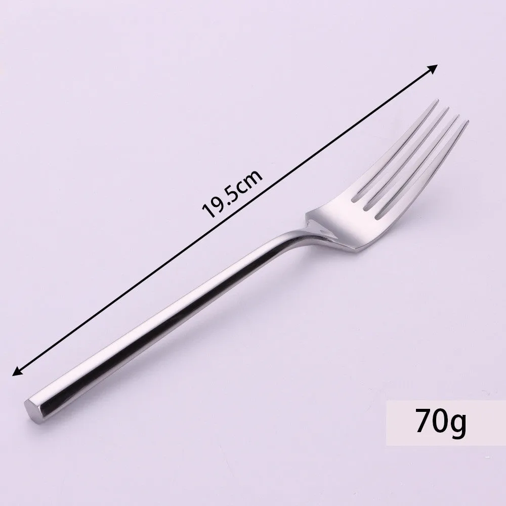 Elegant Stainless Steel Knife, Fork And Spoon Single or Set