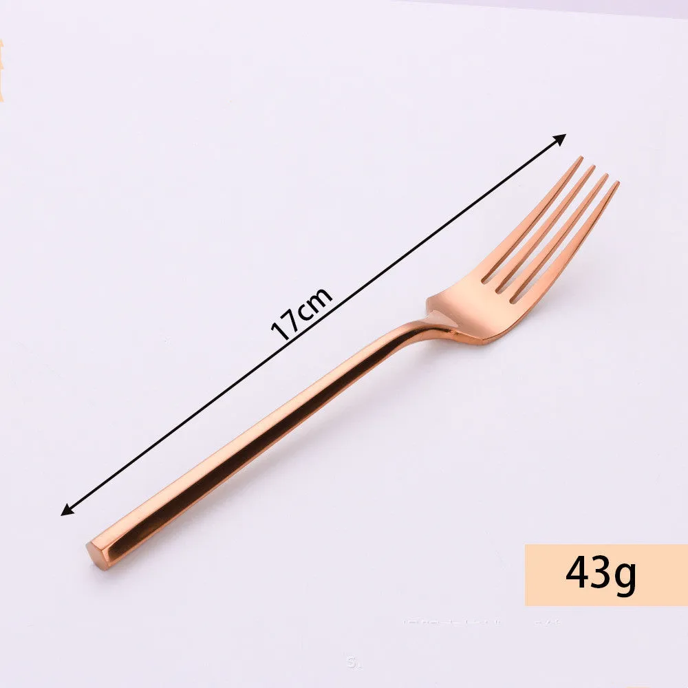 Elegant Stainless Steel Knife, Fork And Spoon Single or Set