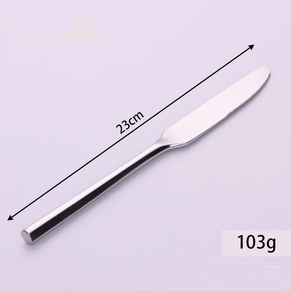 Elegant Stainless Steel Knife, Fork And Spoon Single or Set