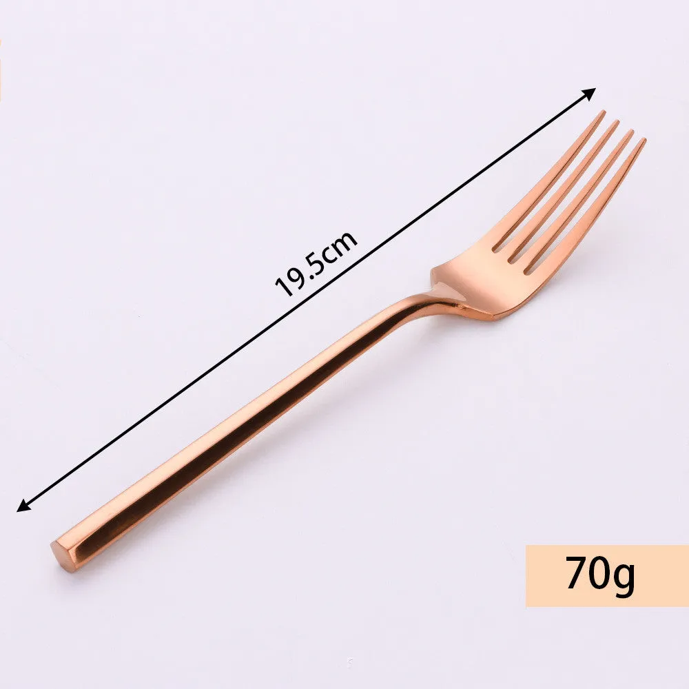 Elegant Stainless Steel Knife, Fork And Spoon Single or Set