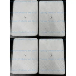 EXTRA WIDE BIG ELECTRODE MASSAGE PADS FOR BACK (4) FOR TONY LITTLE TENS