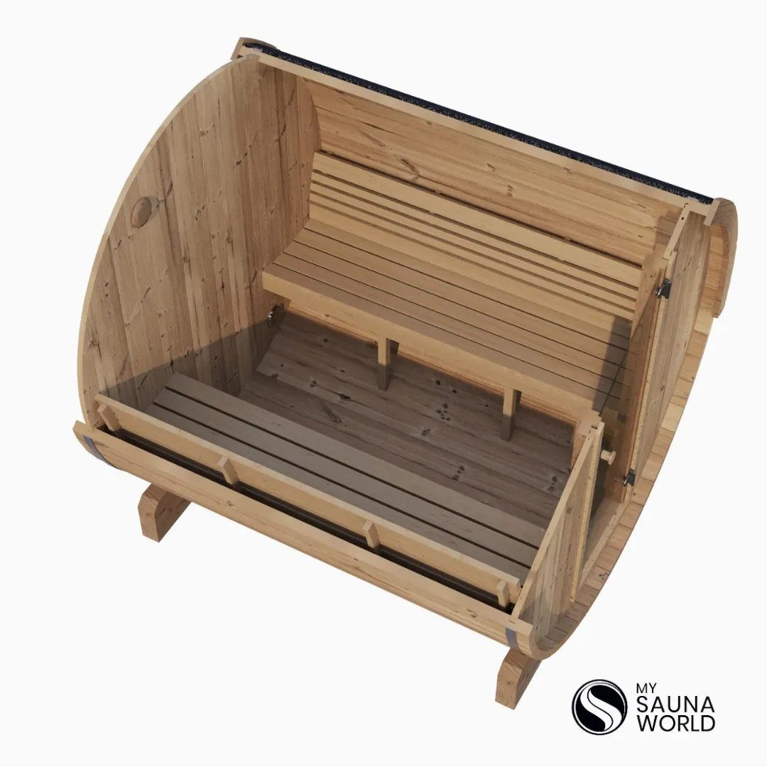 Forever Saunas Thermally Treated 2-Person Sauna - Ready to Ship!