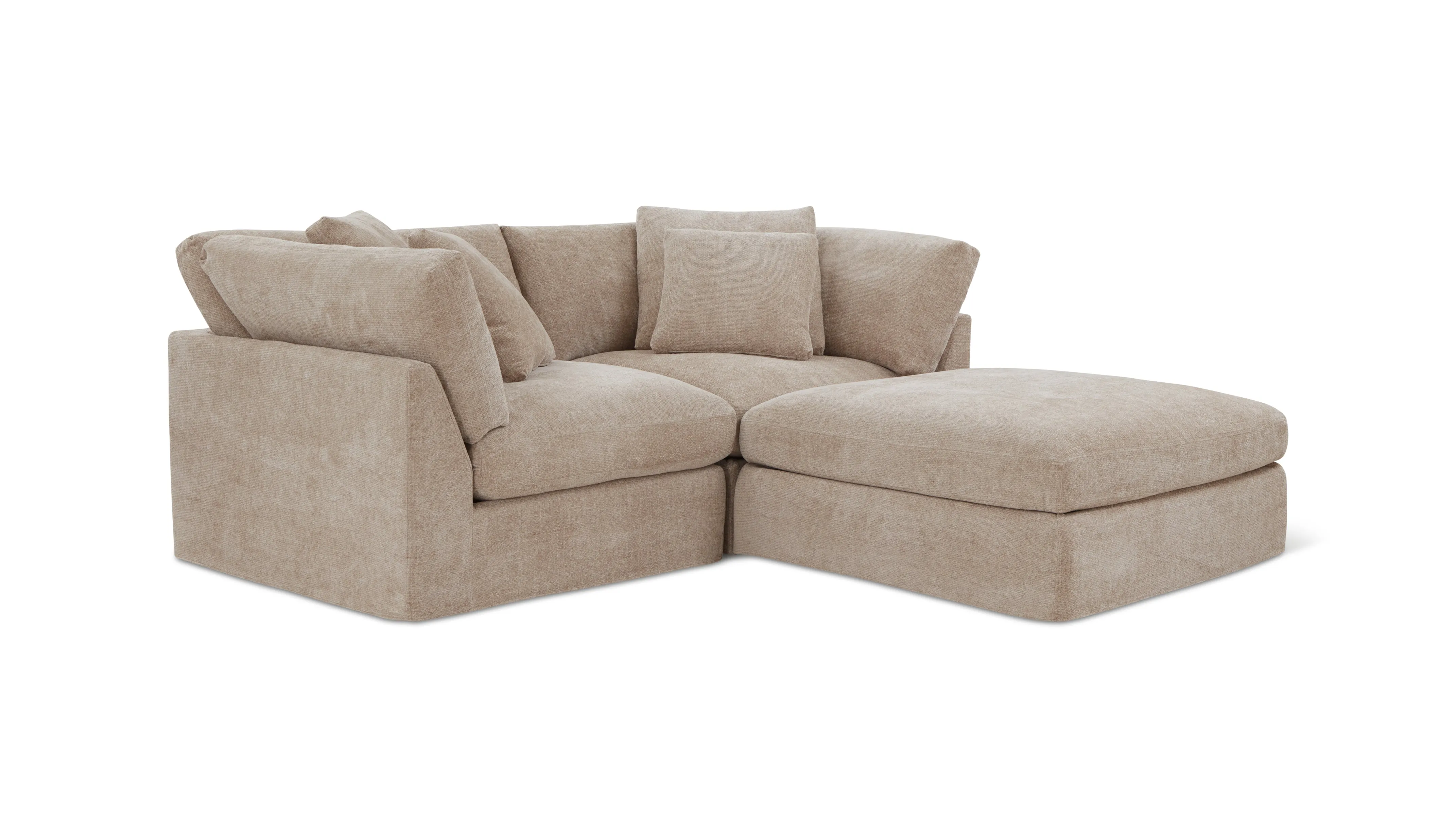 Get Together™ 3-Piece Modular Sectional, Large, Champagne