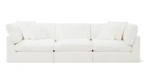 Get Together™ 3-Piece Modular Sofa, Large, Sea Salt