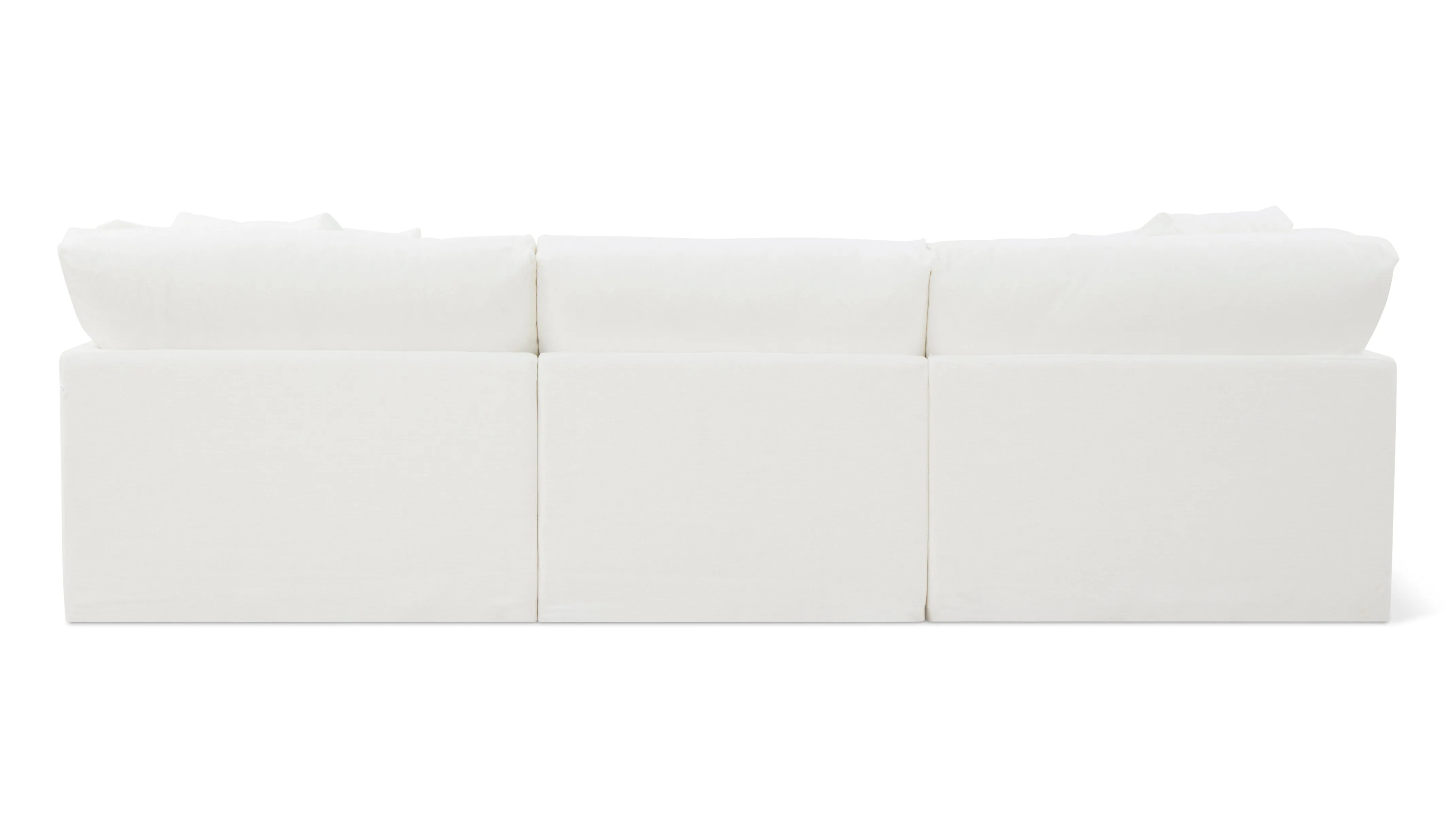 Get Together™ 4-Piece Modular Sectional Closed, Large, Sea Salt