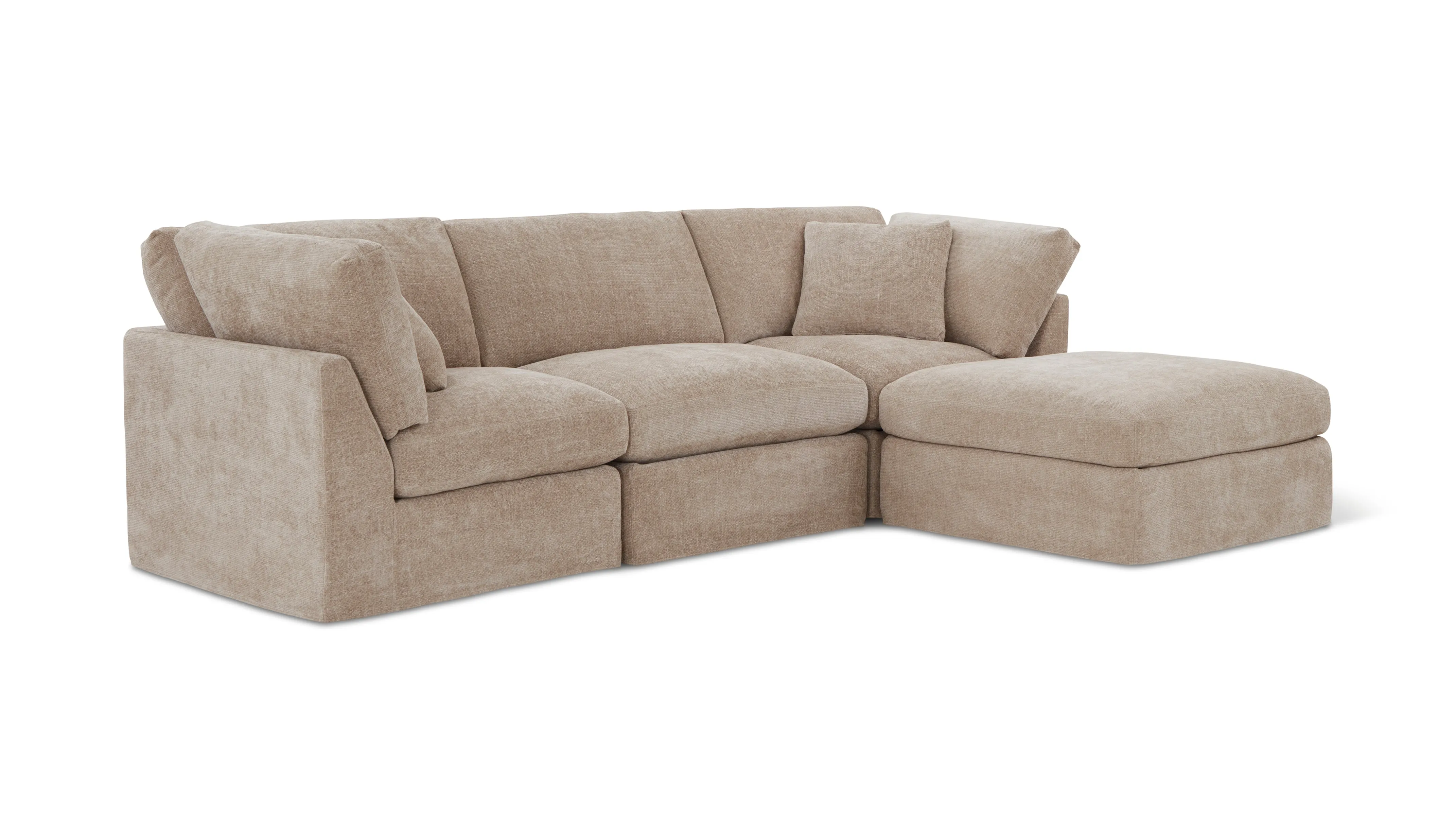 Get Together™ 4-Piece Modular Sectional, Standard, Champagne