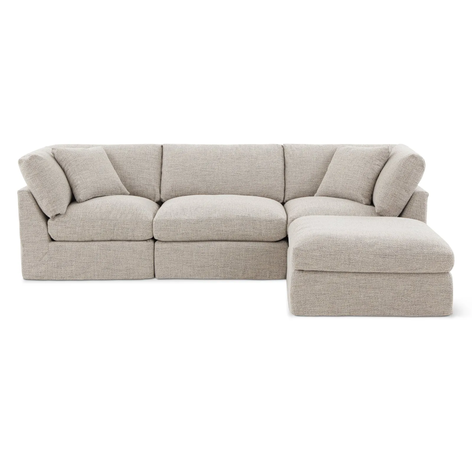 Get Together™ 4-Piece Modular Sectional, Standard, Oatmeal