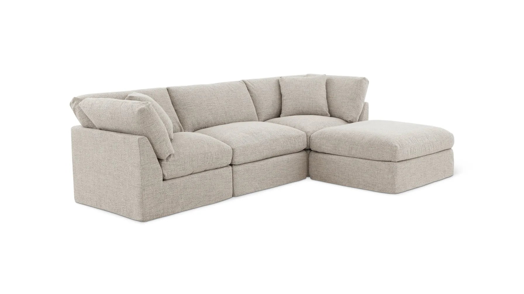 Get Together™ 4-Piece Modular Sectional, Standard, Oatmeal