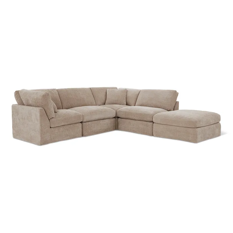 Get Together™ 5-Piece Modular Sectional, Standard, Champagne