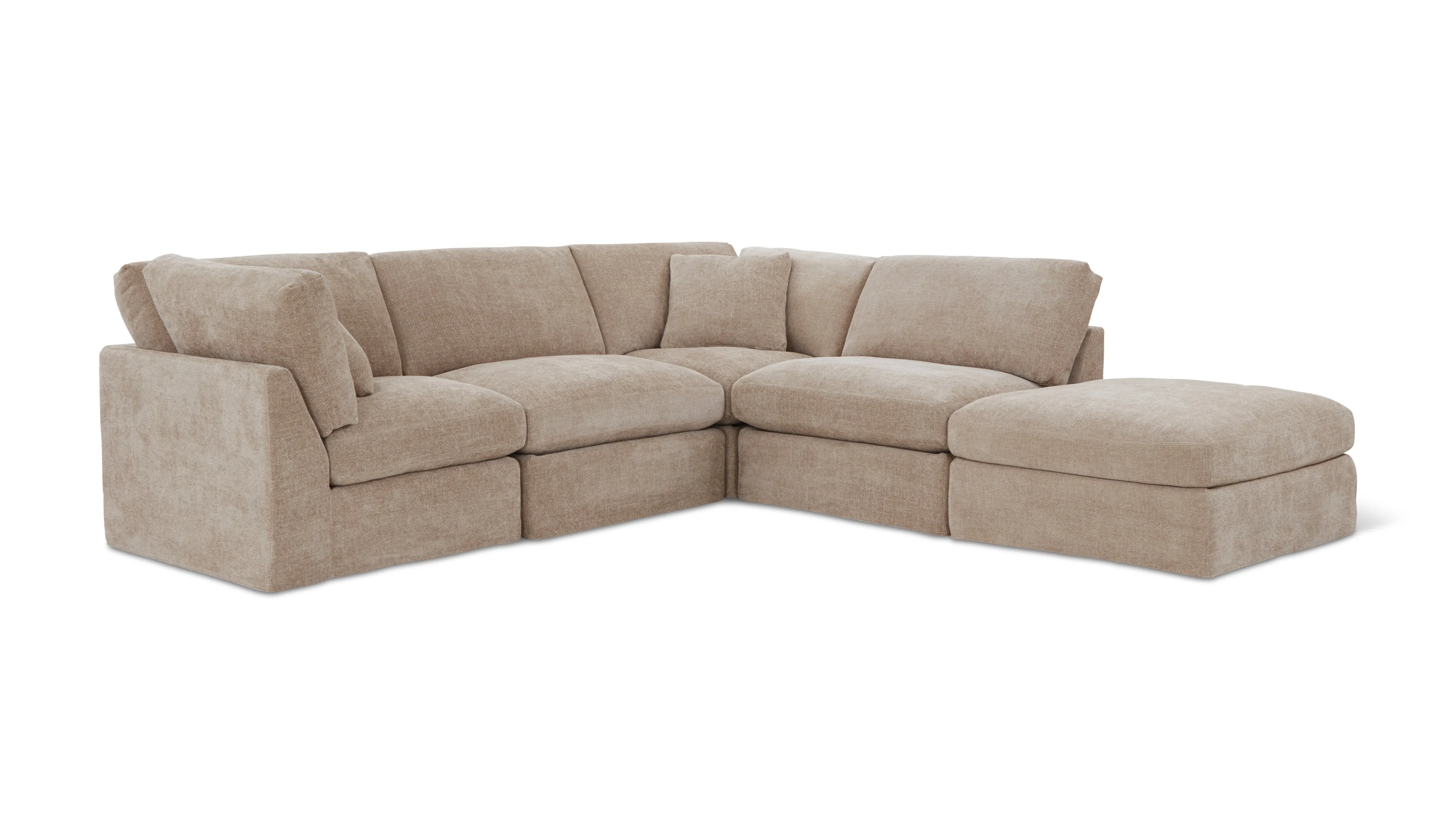 Get Together™ 5-Piece Modular Sectional, Standard, Champagne