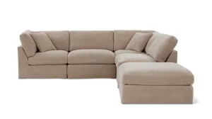 Get Together™ 5-Piece Modular Sectional, Standard, Champagne