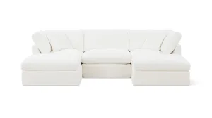 Get Together™ 5-Piece Modular U-Shaped Sectional, Standard, Sea Salt