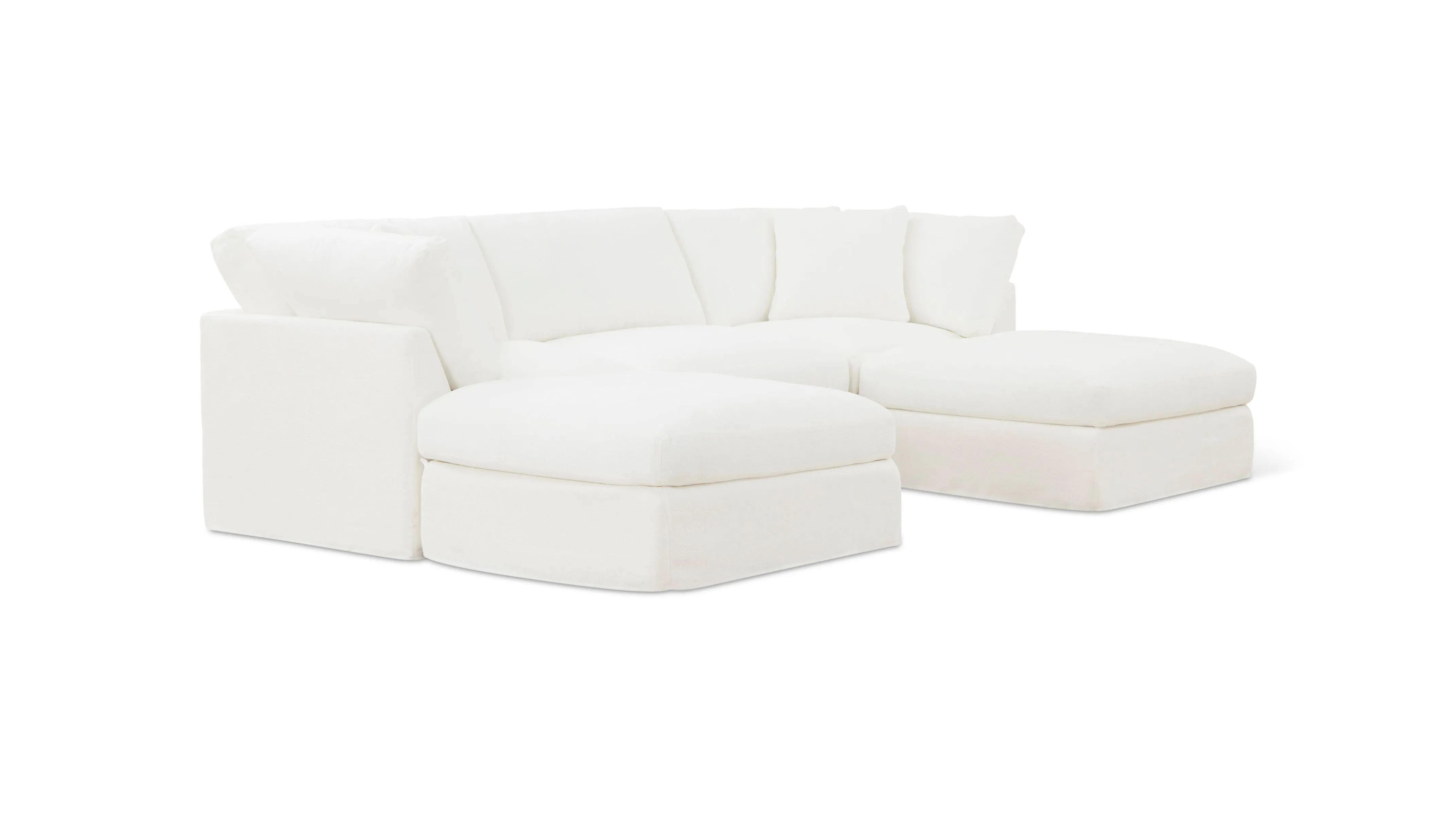 Get Together™ 5-Piece Modular U-Shaped Sectional, Standard, Sea Salt