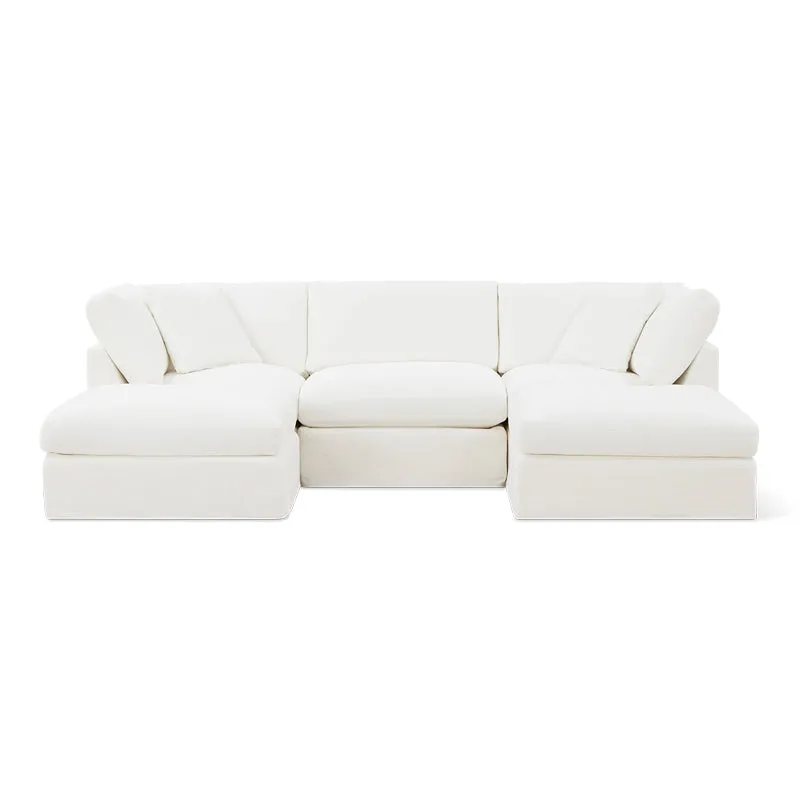 Get Together™ 5-Piece Modular U-Shaped Sectional, Standard, Sea Salt