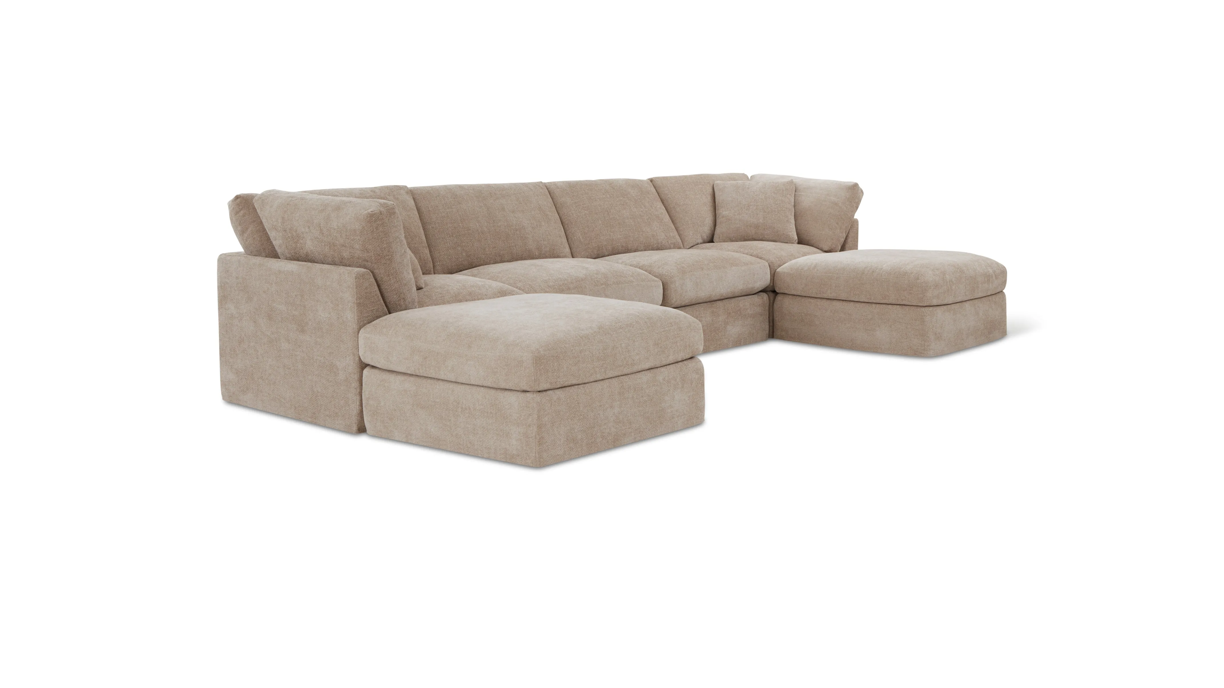 Get Together™ 6-Piece Modular U-Shaped Sectional, Standard, Champagne