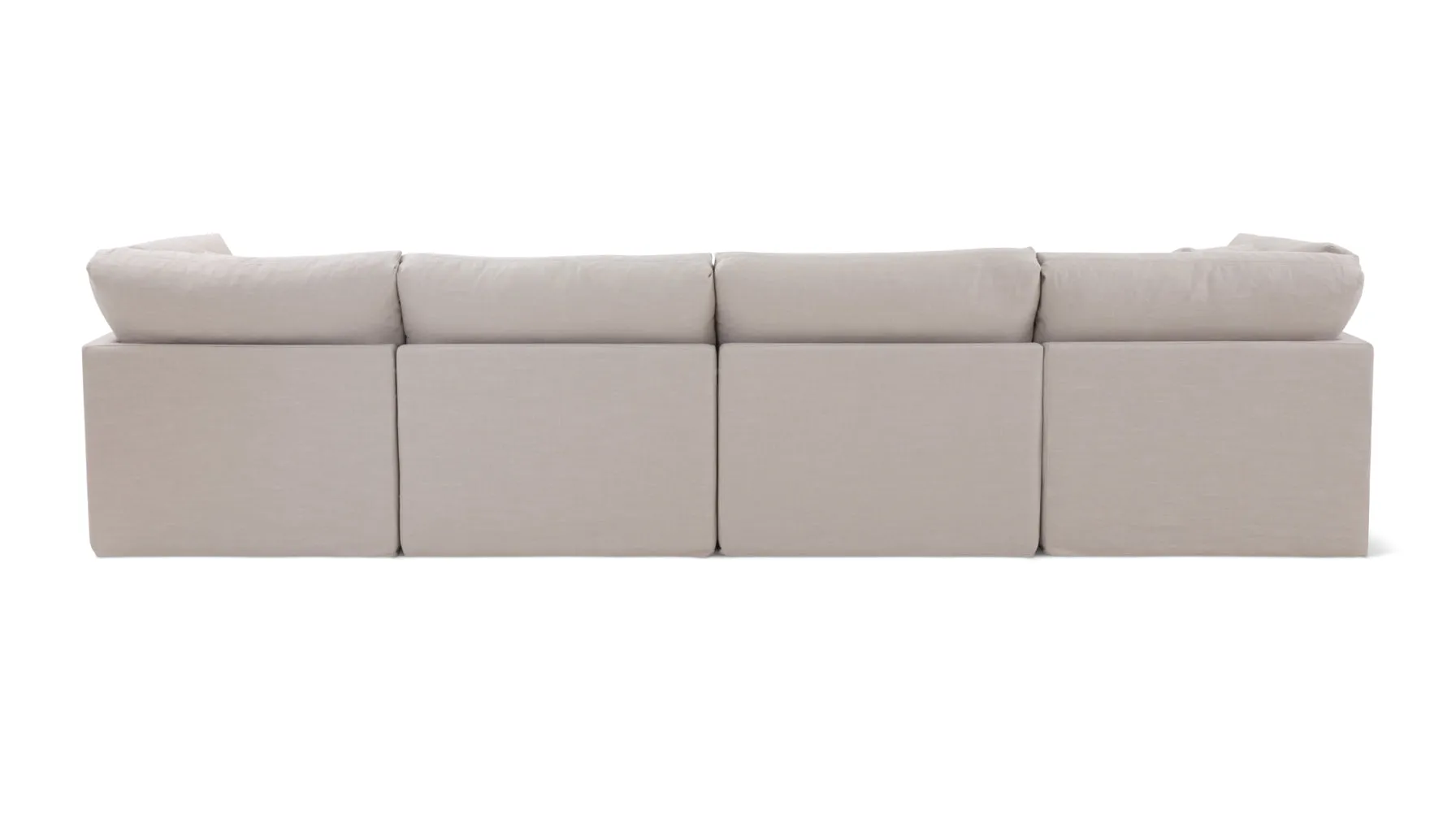 Get Together™ 6-Piece Modular U-Shaped Sectional, Standard, Clay