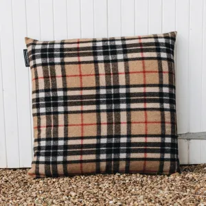 GGCo. Tartan Paddock Pillow™️ (Cover Only) | Camel