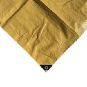 (Gold)Tan Poly Tarp 5' x 7 - Closeout Sale