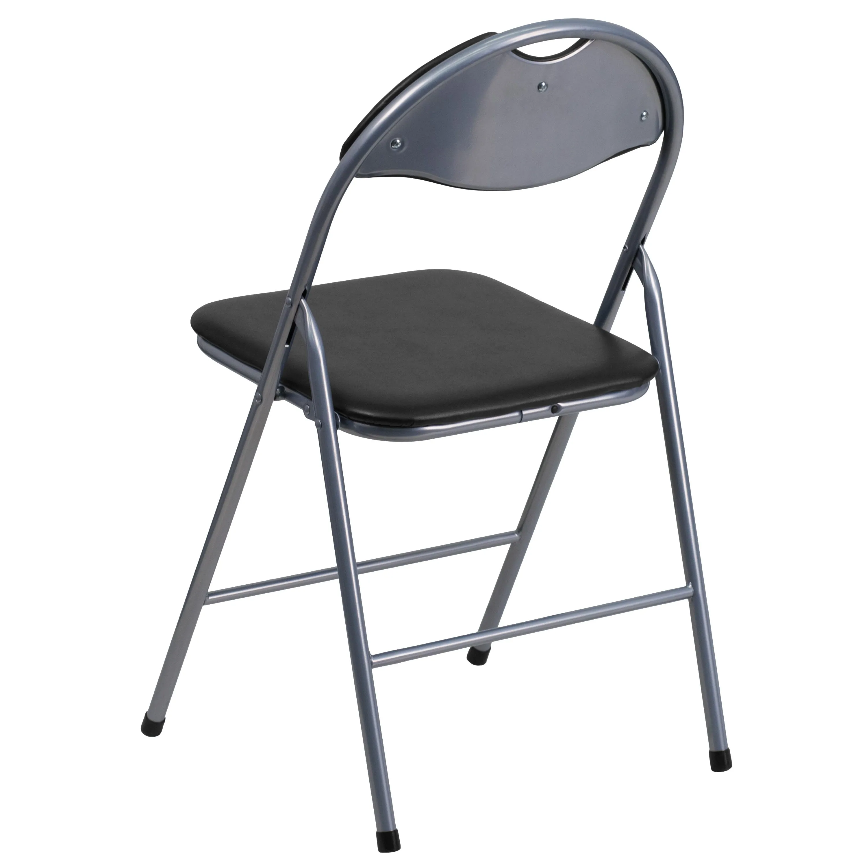 HERCULES Series Vinyl Metal Folding Chair with Carrying Handle