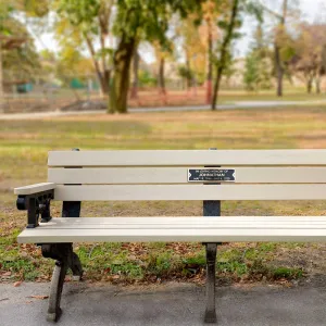 Memorial Bench Plaque