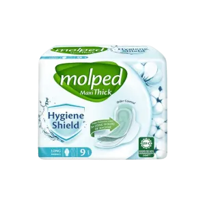 MOLPED MAXI THICK HYGIENE SHIELD LONG 9 PADS