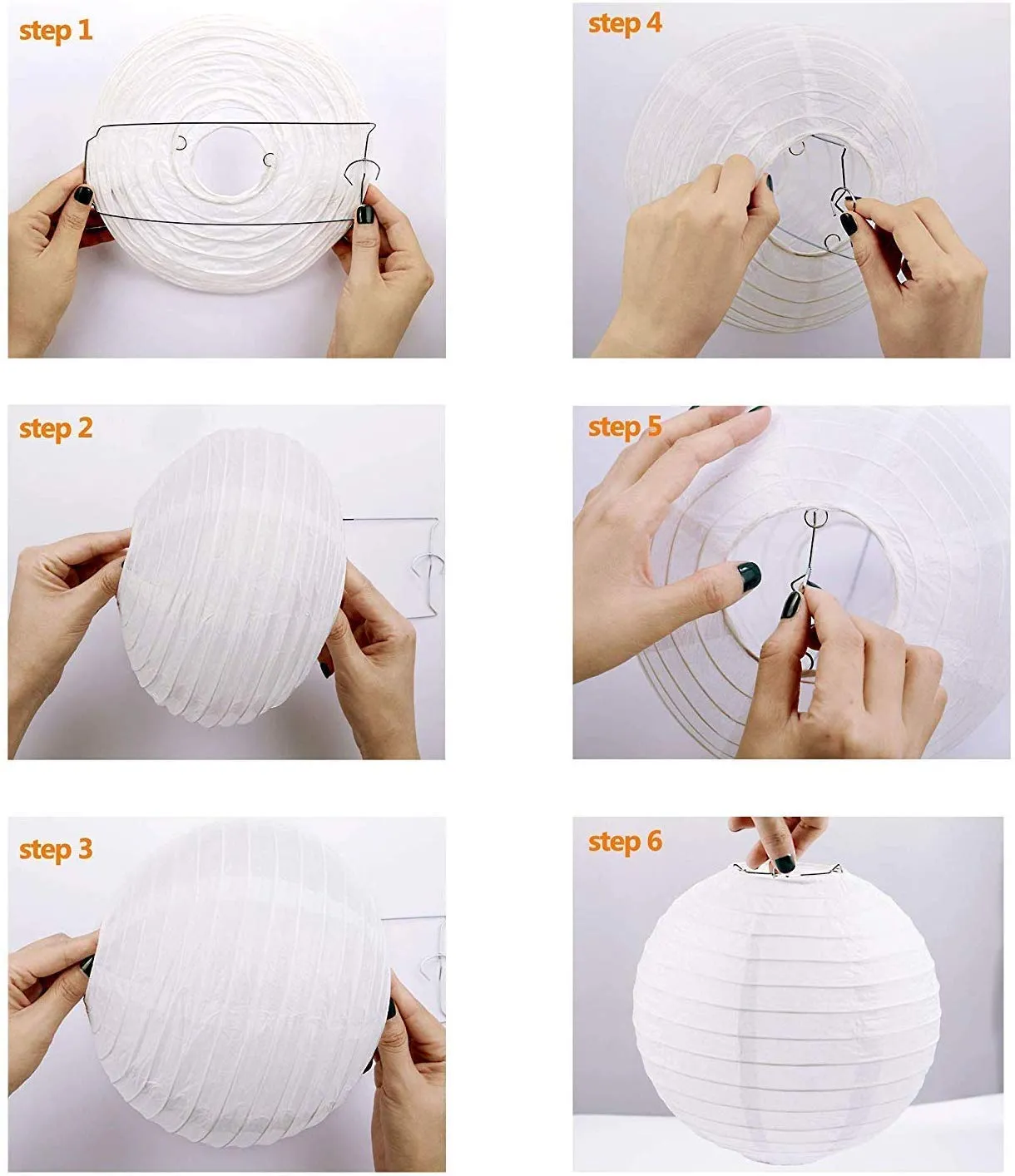 MORE BUY 14 In Round Hanging Paper Lantern Ball For All Festival Decoration Paper Lanterns For Diwali,Wedding Birthday Engagement Christmas Party Decoration At Party Birthday Bass (White,Pack Of 10)